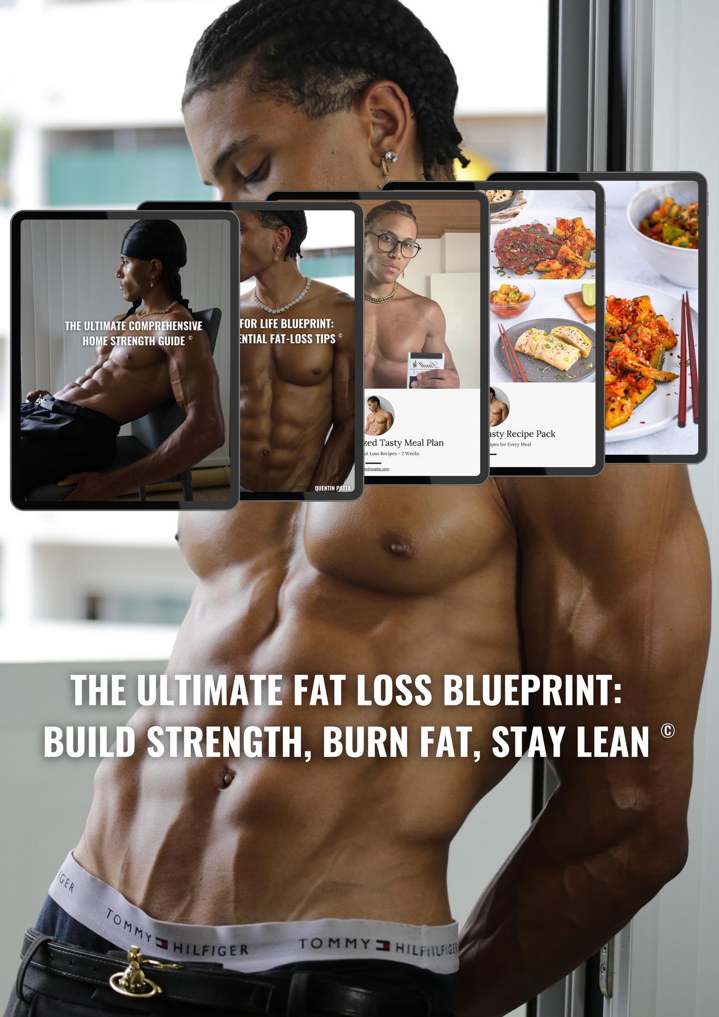 Lose Fat & Get Abs From Home in Less than 30 Days with The Ultimate Fat Loss Blueprint ©